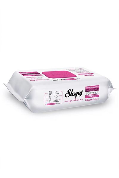 SAVA HOME COLLECTİON Sleepy Surface Cleaning Towel 100 Pieces Lilyum Pink