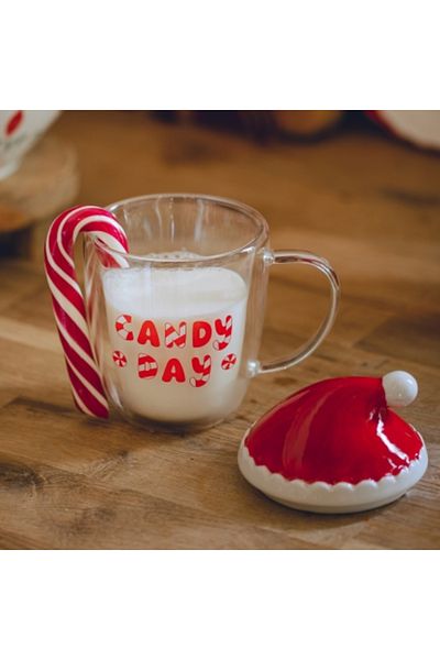 HomeVibes Mug with lid, candles