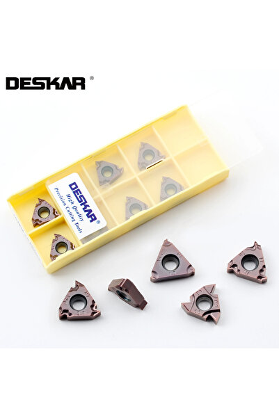 GÜMRÜK BEY Deskar WCMX030208-SF LF6018 CNC Elmas Uç - 10 Adet / 1 Kutu