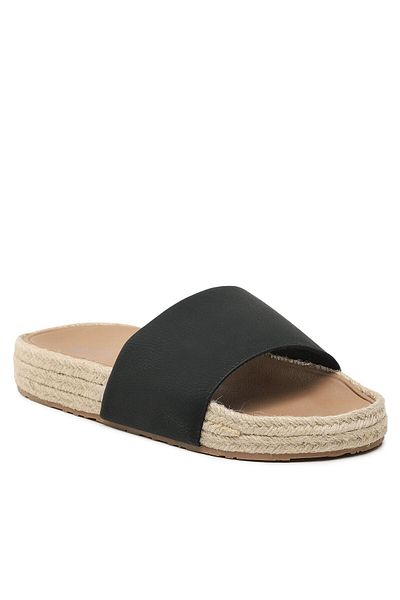 Roxy Espadrile negre pentru femei ROXY-ARJL101053-BLK
