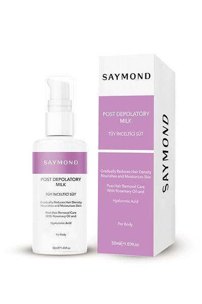 SAYMOND Feather Slimming and Moisturizing Milk with Nettle & Hyaluronic Acid Extract 50 ml