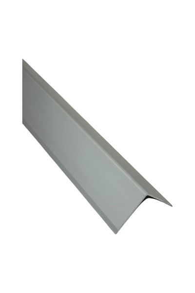 LANDBUILD بروفايل حماية زوايا بلاط ألومنيوم سلفر مطفي 2سم × 2.5 متر AA001-SM-20W LANDBUILD