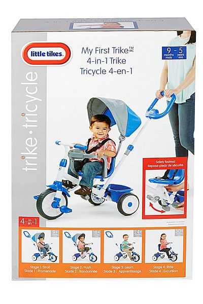 Little Tikes My First Trike 4-in-1 Trike (Blue)