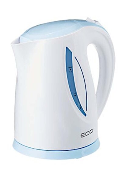 ECG Fierbător electric ECG RK 1758 albastru, 1,7 L, 2000 W, plastic de calitate fără BPA