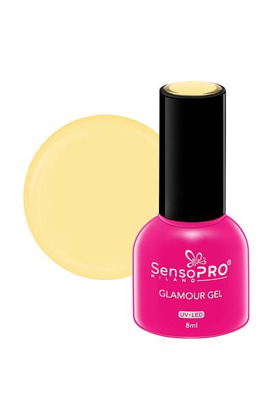 SensoPRO Milano Ojă semipermanentă Glamour Gel 8ml, Casual Chic #74