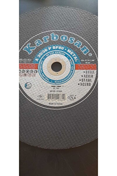 KARBOSAN Profil Boylama 350 Lik Metal Kesme Taşı