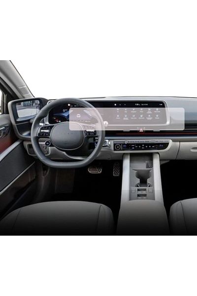 Hyundai Duragon navigation and dashboard display protection film, for Hyundai Ioniq 6 2022+, kit