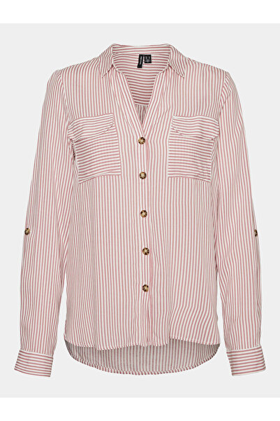 Vero Moda Women's Shirt pink VERO MODA-10275283 VMBUMPY SNOW WHITE NOSTALGIA ...