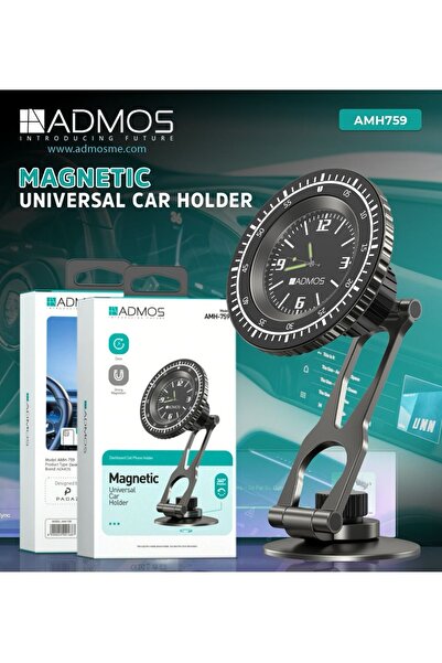 ADMOS حامل سيارة مغناطيسي عالمي للهواتف المحمولة AMH-759 من