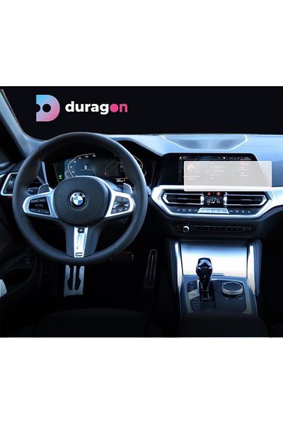 BMW Duragon navigation and dashboard display protection film, for BMW 4 Series 2024+, kit