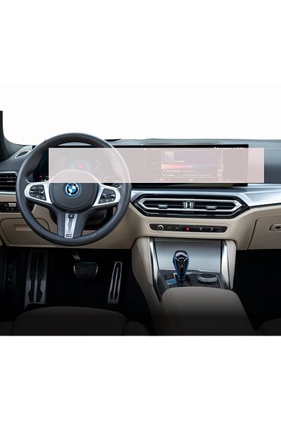 BMW Navigation Protection Film BMW i4 2024+, Duragon, Matte silicone, installation kit