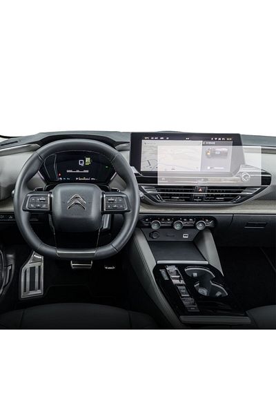 Citroen / Peugeot Navigation Protection Film Citroen C5 X 2021+, Duragon, silicone, installation kit