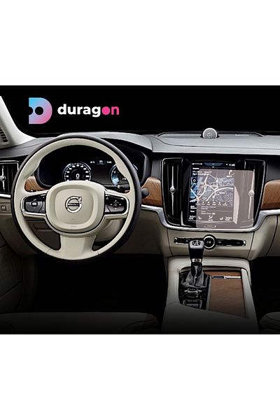 Volvo Duragon navigation and dashboard display protection film, for Volvo V90 2019+, matte, kit
