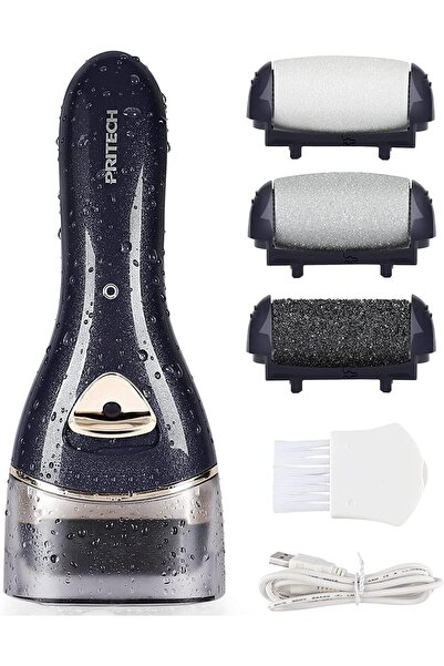 Pritech مزيلات مسامير القدم الكهربائية القابلة لإعادة الشحن، مبرد قدم إلكترون...