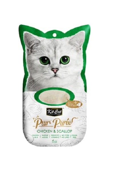 Kit Cat هريس الدجاج والاسكالوب 15 جرام