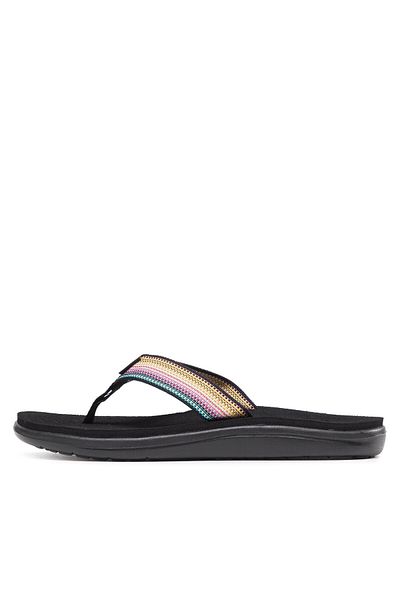 TEVA Women's Flip-Flops black TEVA-1019040-ABML VOYA FLIP