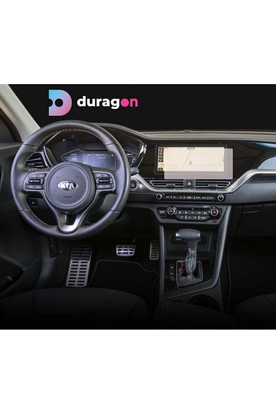 Hyundai / Kia Navigation Protection Film Kia Niro 2019-2024+, Duragon, Matte silicone, installation kit