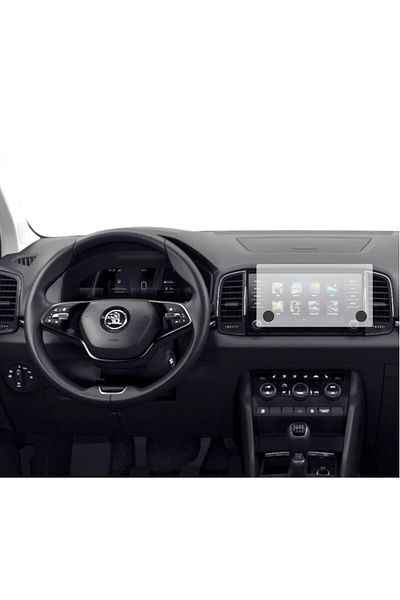 Skoda Navigation Protection Film 8'' Skoda Karoq 2021+, Duragon, silicone, installation kit