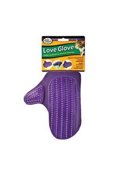 Four Paws Magic Coat Professional Series Love Glove Grooming Mitt for Cats One Size
