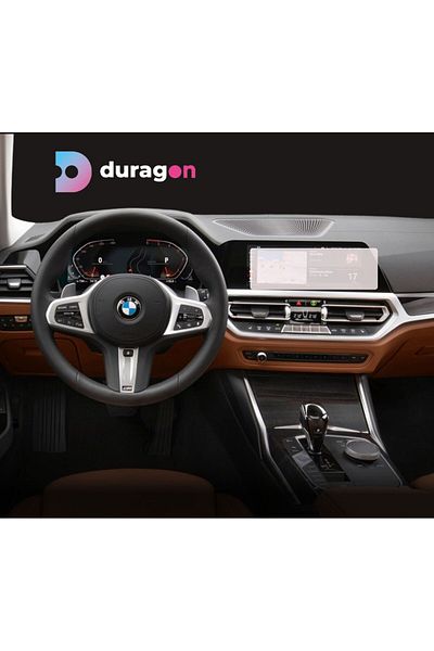 BMW Navigation Protection Film BMW 3 Series 2019-2021, Duragon, silicone, installation kit