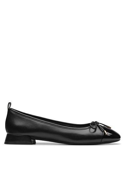 CLARKS Women's Ballerinas black CLARKS-26181322 316 BLACK COMBI LEA