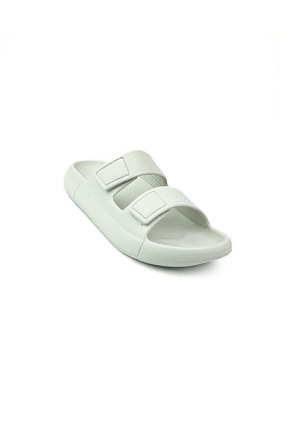 BABALİ Babalı 501 Feelup Gray Eva Velcro Tape Men's Slippers