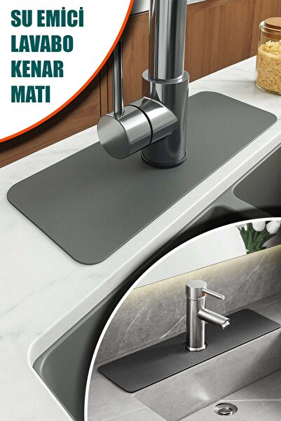 CMT 💧SU EMİCİ LAVABO KENAR MATI