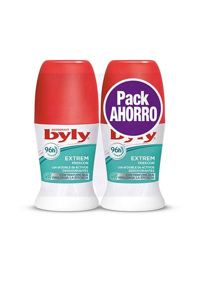 Byly Set Deodorant roll-on de lunga durata byly EXTREM FRESCOR 96H 2 x 50 ml
