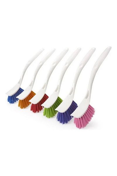 Flora Trendy Durable and Sturdy Sink and Dish Brush Assorted Color