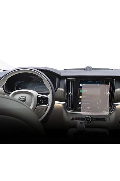 Volvo Duragon navigation and dashboard clock protection film, for Volvo S90 Recharge 2024+, matte, kit