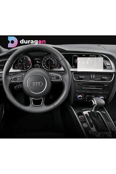 UNIVERSAL CAR Navigation Protection Film Audi A5 Sportback 2011-2016, Duragon, silicone, installation kit