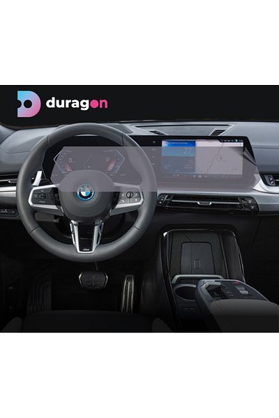 BMW Navigation Protection Film BMW iX3 2020+, Duragon, Matte silicone, installation kit