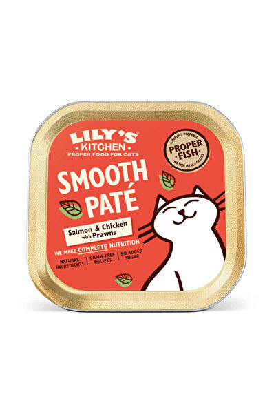 Lily's Kitchen طعام القطط الرطب من كاتش أوف ذا داي (85 جرام) عبوة من 6 قطع