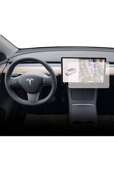 TESLA Navigation Protection Film Tesla Model Y 2019+, Duragon, silicone, installation kit