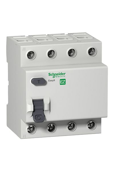 SCHNEIDER Easy9 Residual Current Protection Relay 4P 40A 30Ma Ac-Type 400V