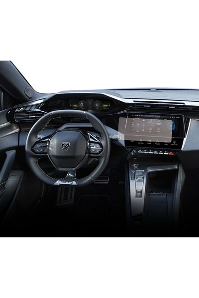 Citroen / Peugeot Navigation Display Protection Film, Duragon, Peugeot 408 2022+, Matte silicone, Installation kit