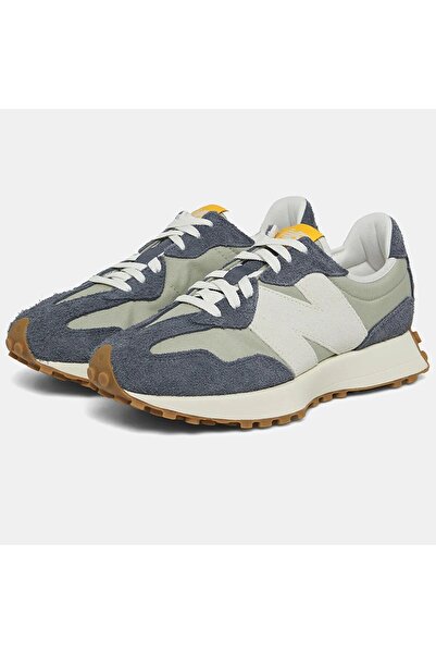 New Balance US327SD Leather Lifestyle Unisex Sneaker Hakiki Deri Günlük Spor Ayakkabı Mavi