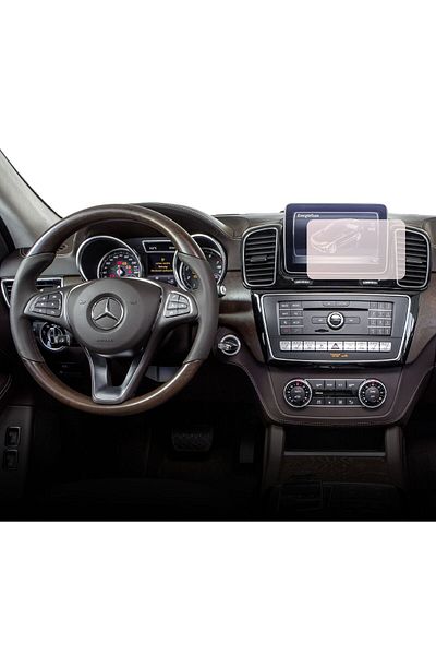 MERCEDES Navigation and dashboard foil Duragon, for Mercedes Benz GLE (W166) 2015-2019, matte, kit