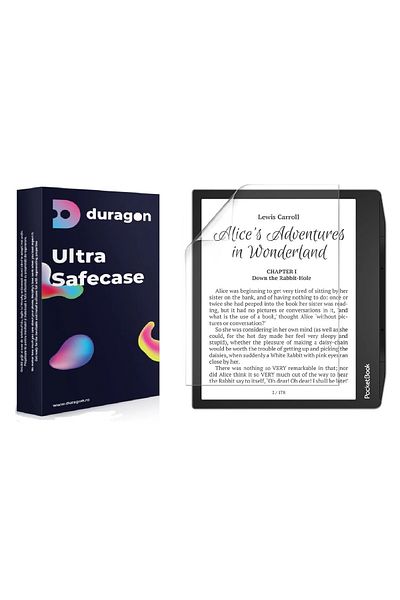pocketbook Folie Duragon, pentru PocketBook Era Stardust Silver, Kit inclus, Silicon Premium
