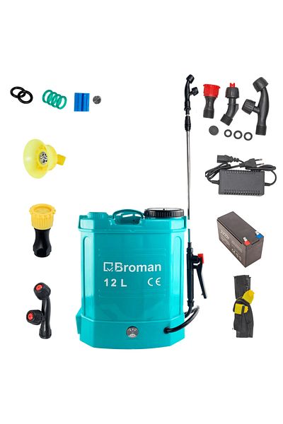 COBI SMART® Broman electric sprinkler pump, 12 L, accessories included - COBI SMART®