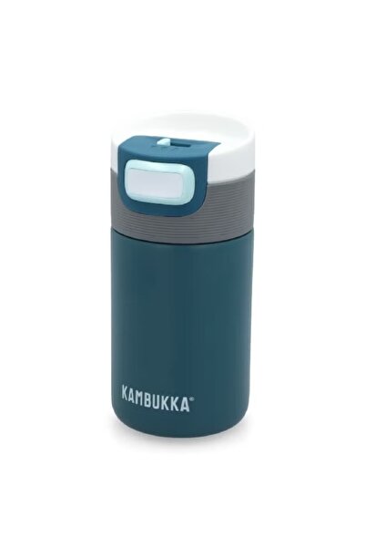 Kambukka BPA-Free Leak-Proof Insulated Thermal Mug Deep Teal 300ml