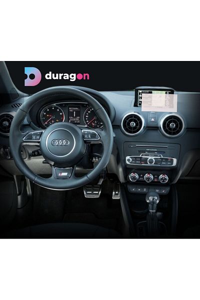 UNIVERSAL CAR Navigation Protection Film Audi A1 Sportback 2015-2018, Duragon, silicone, installation kit