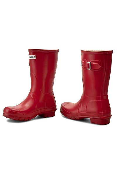 Hunter Women's Wellington Boots red WFS1000
