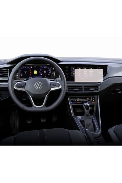Volkswagen Navigation Protection Film Volkswagen Polo 2021+, Duragon, silicone, installation kit