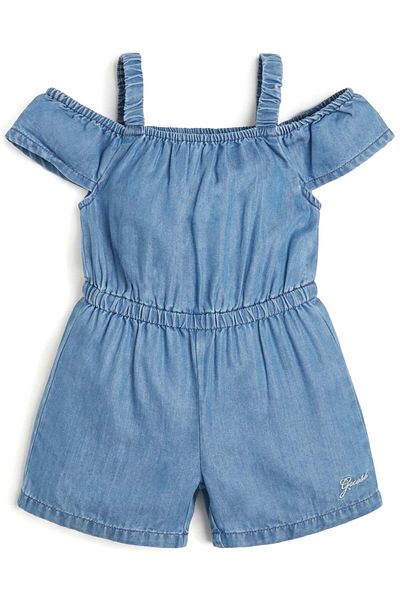 Guess Deni Girl's Denim Jumpsuit