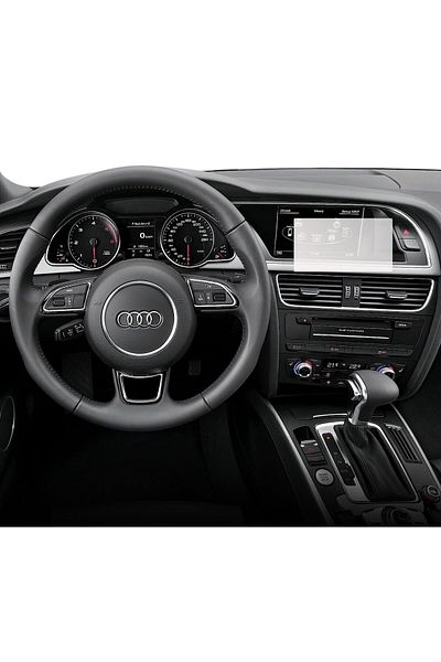 UNIVERSAL CAR Navigation Protection Film Audi A5 Sportback 2011-2016, Duragon, silicone, installation kit