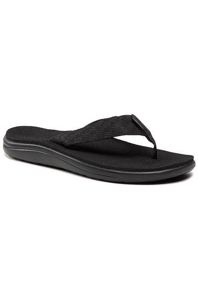 TEVA Men's Flip-Flops black TEVA-1019050-BKBL VOYA FLIP