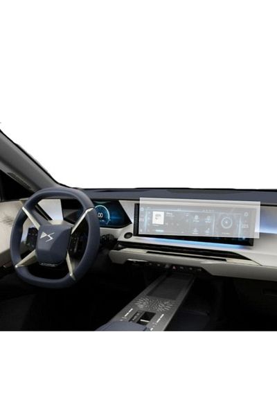 UNIVERSAL CAR Navigation Protection Film DS NÂ°8 2024+, Duragon, silicone, installation kit