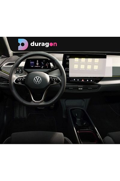 Volkswagen Volkswagen ID 3 2022-2023, Duragon and Dashboard, Silicone Film