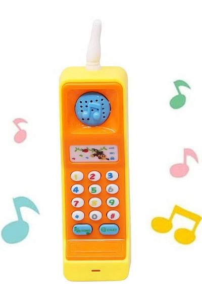 Toy Box Treasures Musical Mobile Telephone Cellular Phone Educational Fun Toy For Children